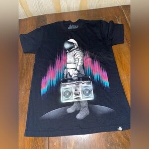 Black Astronaut Graphic Tee